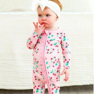NEW* Sweet as Strawberries Ruffle Butts Footie!